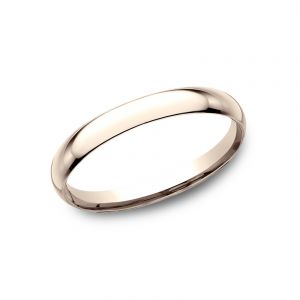 Benchmark 14k Rose Gold Standard Comfort-Fit 2mm Wedding Ring