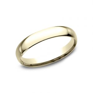 Benchmark 14k Yellow Gold Standard Comfort-Fit 3mm Wedding Ring
