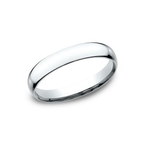 Benchmark Super Light 14k White Gold Comfort-Fit 3mm Wedding Ring