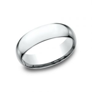 Benchmark 14k White Gold Super Light Comfort-Fit 7mm Wedding Ring