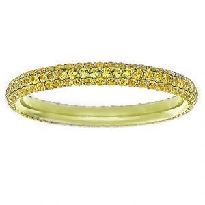 TWO by London Three Row Yellow Sapphire Pave Eternity Band