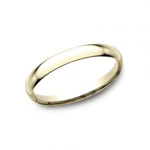 Benchmark Standard Comfort-Fit 14k Yellow Gold 2mm Wedding Ring