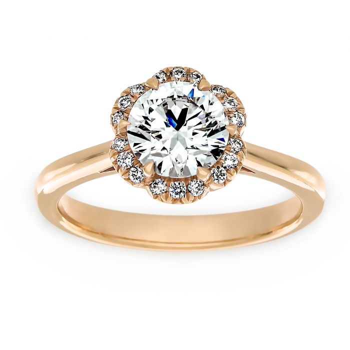 Yellow Gold London Blue Topaz & Diamond Ring 001-200-00237 | Mark Allen  Jewelers | Santa Rosa, CA